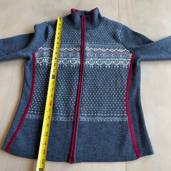 Eddie Bauer Sport Women's Zip Cardigan, Wool/Angora - Size Large - Picture 7 of 8